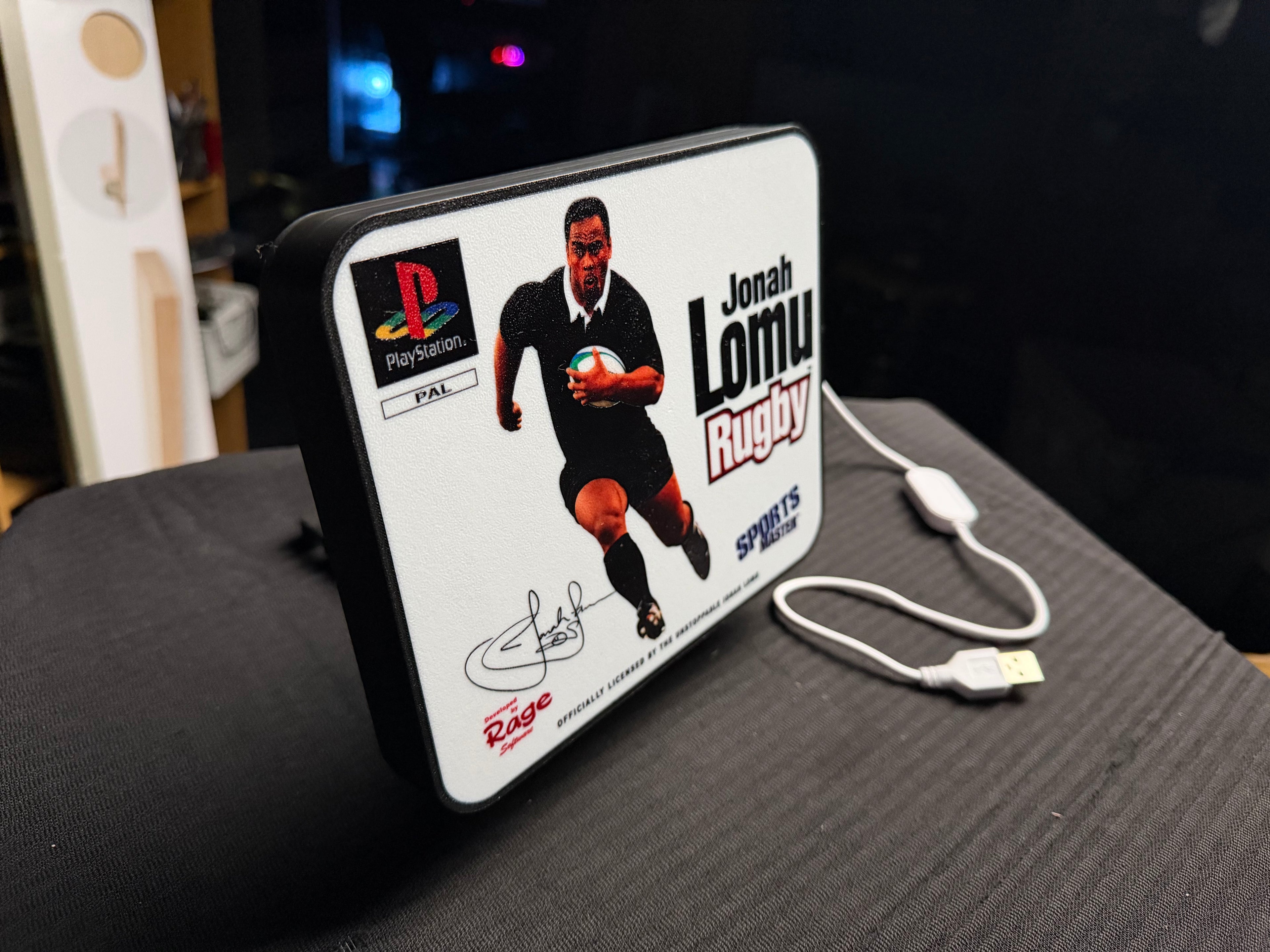 Jonah Lomu Rugby - Light Box